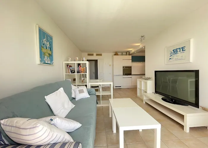 Bel T4 A Avec Terrasse, Climatisation Et Parking Prive - Fr-1-338-571 Daire Sète